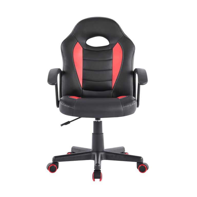 Cadeira Gamer Zeta Vermelha e preta Just Home Collection | Sodimac