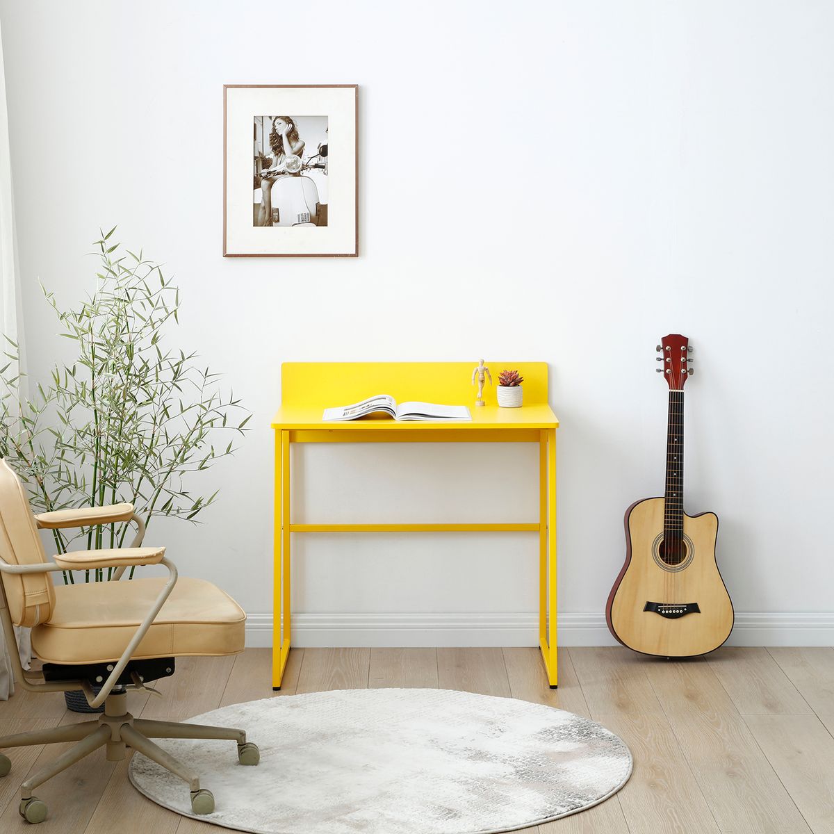 Mesa Socca Amarela, marca Just Home Collection - Foto 2