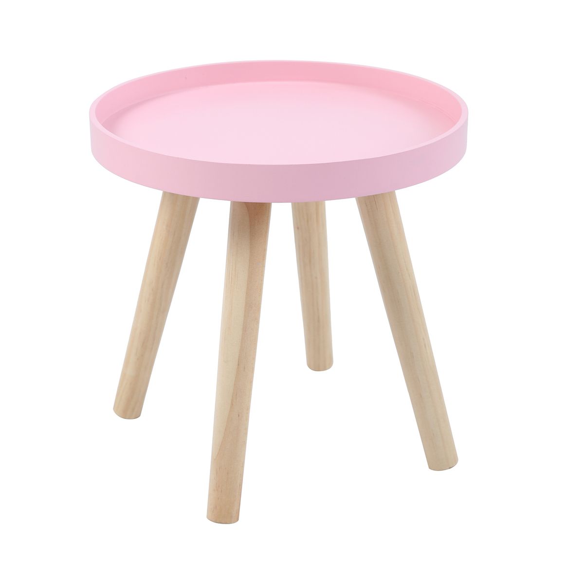 Mesas Delicadas D,30Cm Rosa, marca Just Home Collection - Foto Principal
