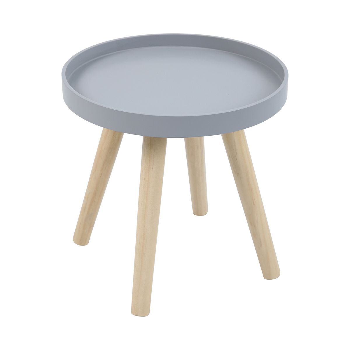 Mesas Delicadas D,30Cm Cinza, marca Just Home Collection - Foto Principal