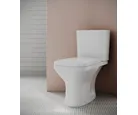 Kit Vaso Sanitário com Caixa Acoplada e Assento Branco Duplo Acionamento 3/6L Flow Kohler
