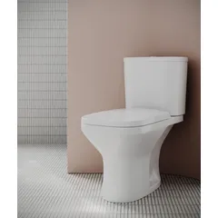 Kit Vaso Sanitário com Caixa Acoplada e Assento Branco Duplo Acionamento 3/6L Flow Kohler
