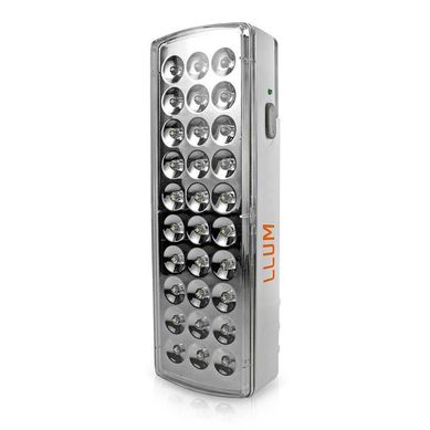 Luminria de Emergncia 30 Leds Bivolt Branco