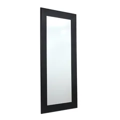 Espelho 80x180cm Retangular  Molddura Preto Just Home Collection