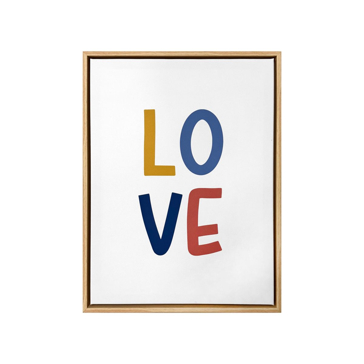Quadro 30X40 Inf Love Colorido Just Home Collection, marca  - Foto Principal