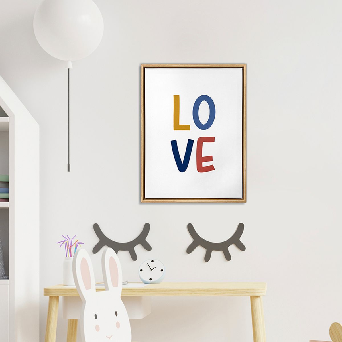 Quadro 30X40 Inf Love Colorido Just Home Collection, marca  - Foto 2