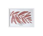 Moldura 40X50Cm Mdf Com Vidro Branco Just Home Collection
