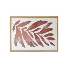 Moldura 50X70Cm Mdf Com Vidro Natural Just Home Collection