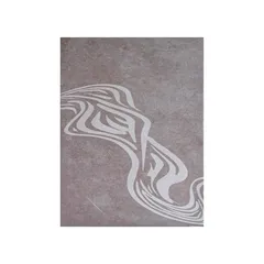 Quadro 30x40 Abstrato Bege e Branco 3 Just Home Collection