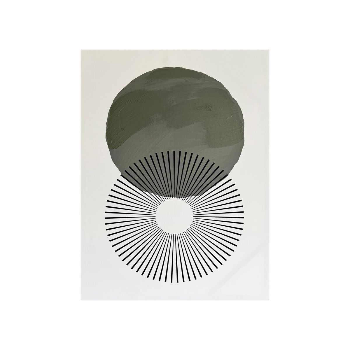Canvas 50X70Cm Geometrico Aneis 2 Just Home Collection, marca  - Foto Principal