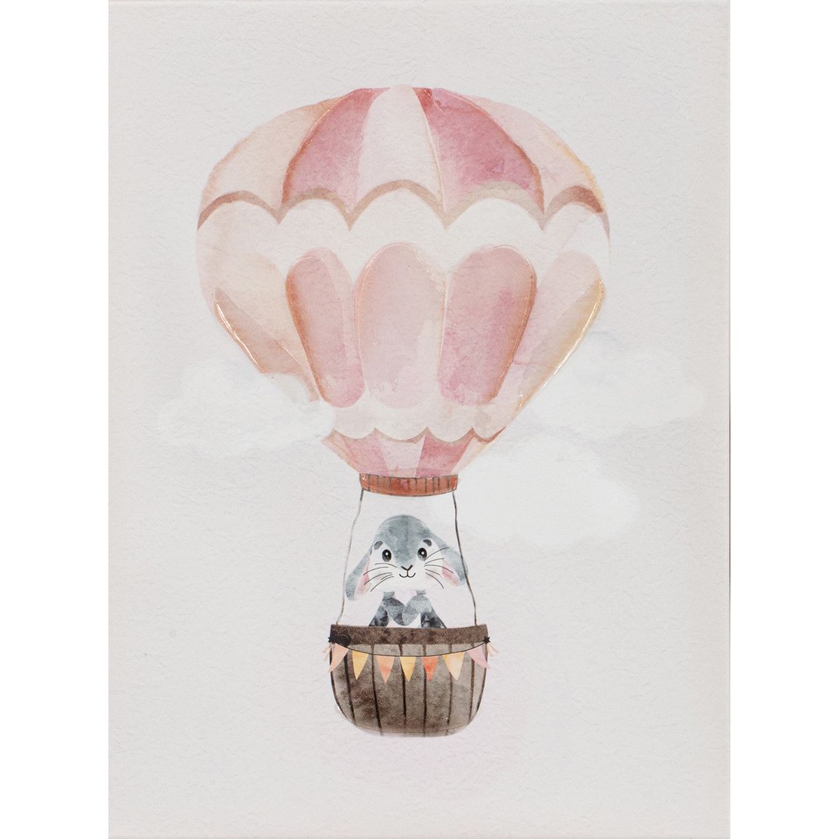 Quadro 30x40cm Balao Infantil Rosa Just Home Collection, marca Just Home Collection - Foto Principal