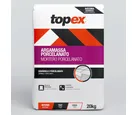 Argamassa para Porcelanato Interna Cinza Saco 20 Kg Topex