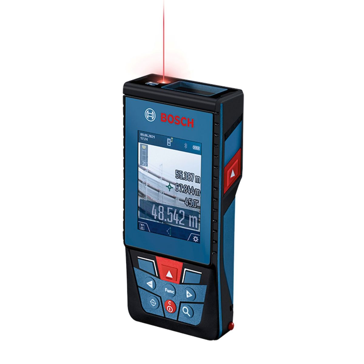 Trena Laser de 100 m com Bluetooth Bosch Glm 100-25 c, marca Bosch - Foto 2