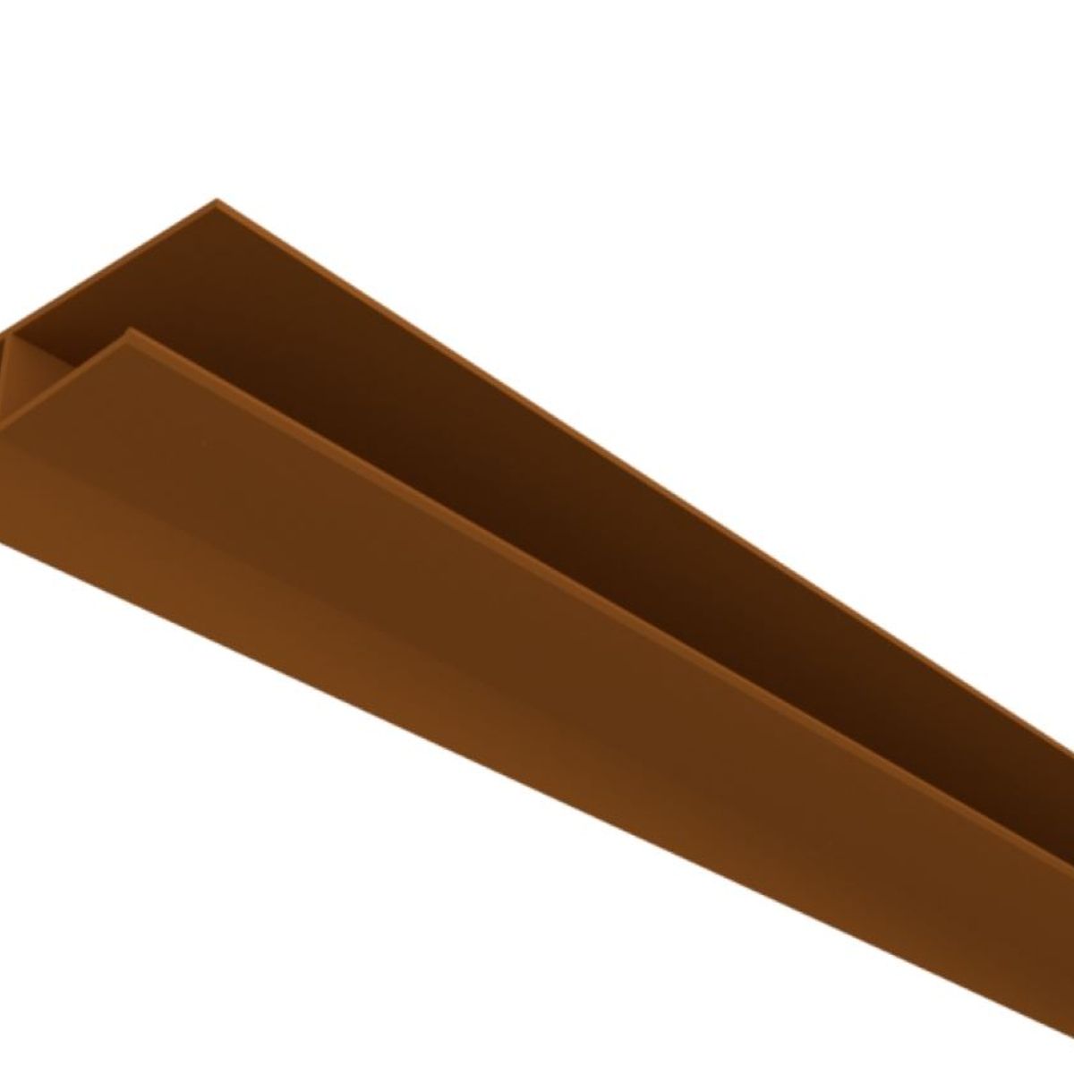 Emenda H Pvc Ipê 6m, marca Perin Plásticos - Foto Principal