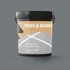 Tinta acrilica Pisos e Quadras Standard 18L Cinza Claro Karson