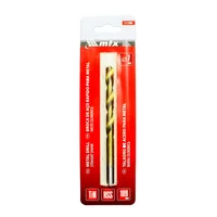 Broca de Aço Rápido para Metal, 7 Mm, Nitreto de Titânio, Haste Cilíndrica, 1 Pçs MTX