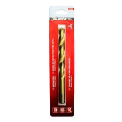 Broca de Aço Rápido para Metal, 12 Mm, Nitreto de Titânio, Haste Cilíndrica, 1 Pçs MTX
