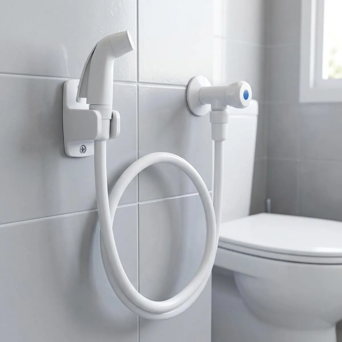 Ducha Higienica Bognar em Abs na Cor Branco com 1/4 de Volta Bognar Metais, marca Bognar Metais - Foto 2