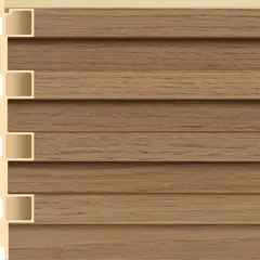 Painel Ripado Wpc Brown 16 X 240 Cm 0,39 M² Holztek