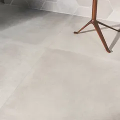 Porcelanato Acetinado Esmaltado Cinza Externo 90x90cm Portobello Retificado Caixa 2,42m² Nord Ris