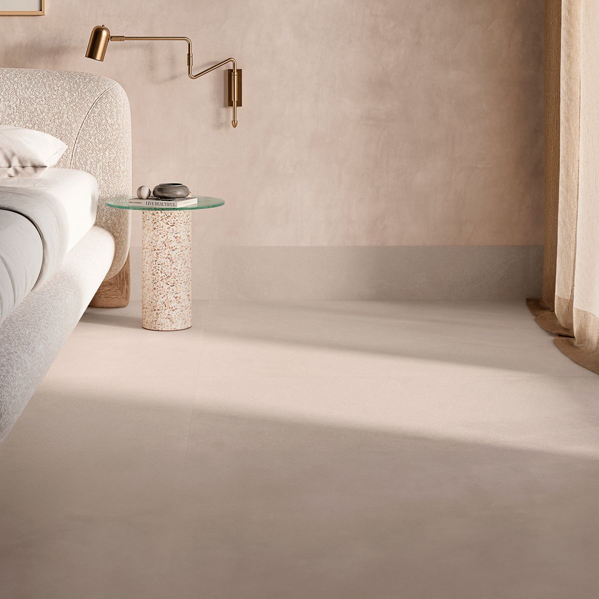 Porcelanato Acetinado Esmaltado Cinza 90x90cm Portobello Retificado Caixa 2,42m² Oasi Paradiso, marca Portobello - Foto Principal