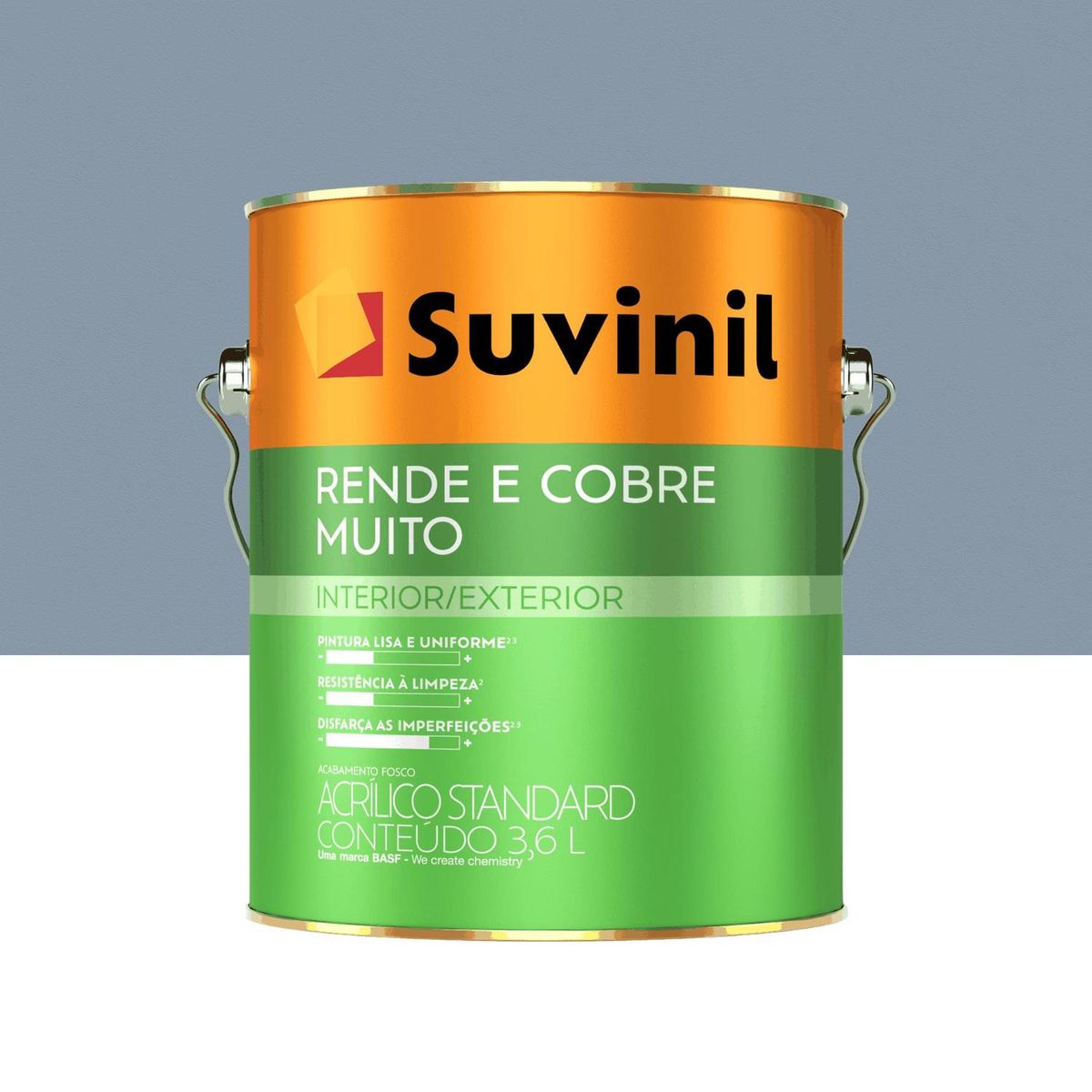 Suvinil Rende e Cobre Muito Fosco 3,6l Jeans Lav Suvinil, marca Suvinil - Foto Principal