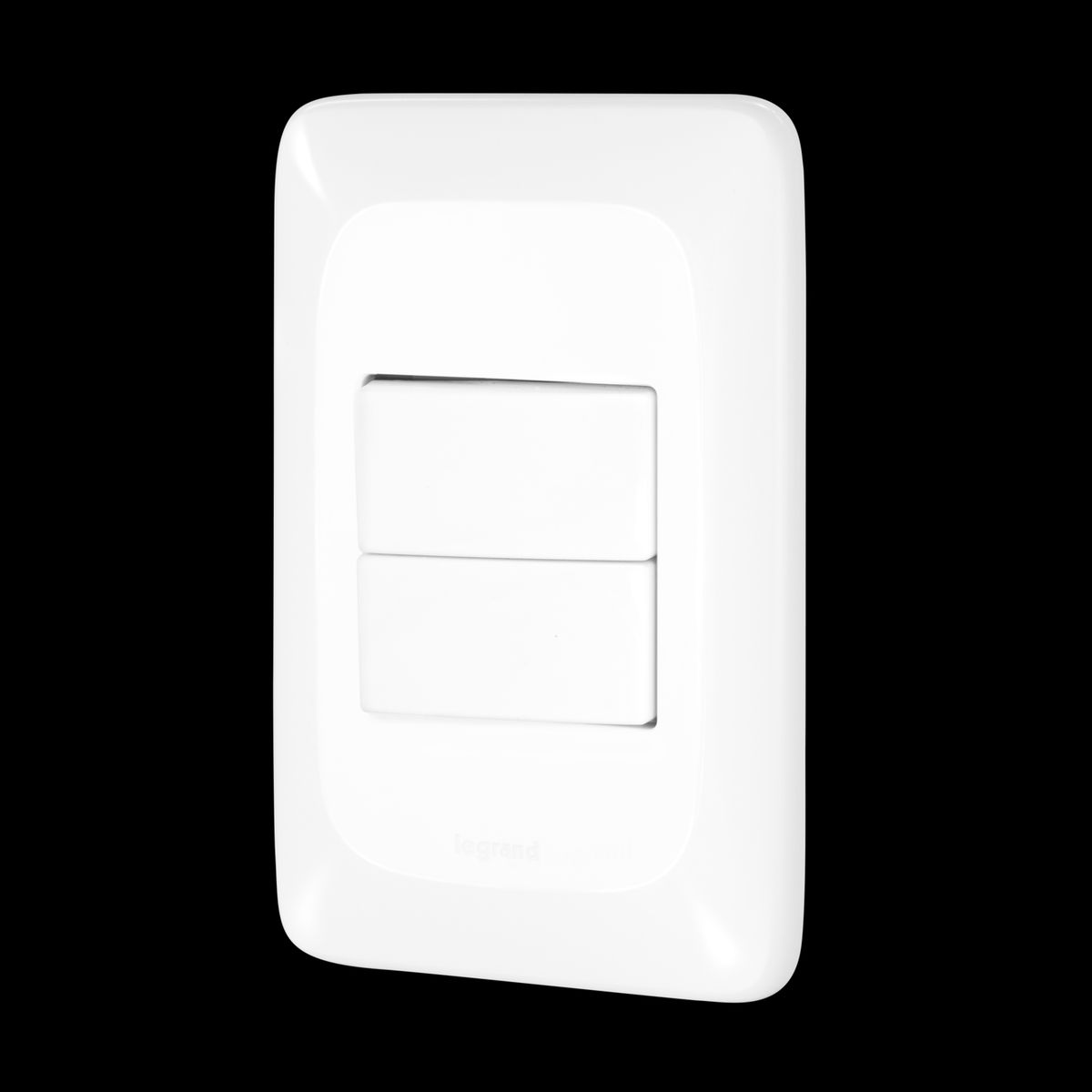 Conj 2 Interruptores Simples 4x2 Pialpop Legrand, marca Legrand - Foto Principal