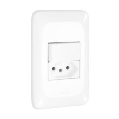 Conj Interrup Sim+tom 2p+t10a 4x2pialpop Legrand