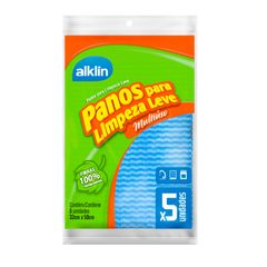 Limpeza Leve 33x50 Azul C/5 um Alklin