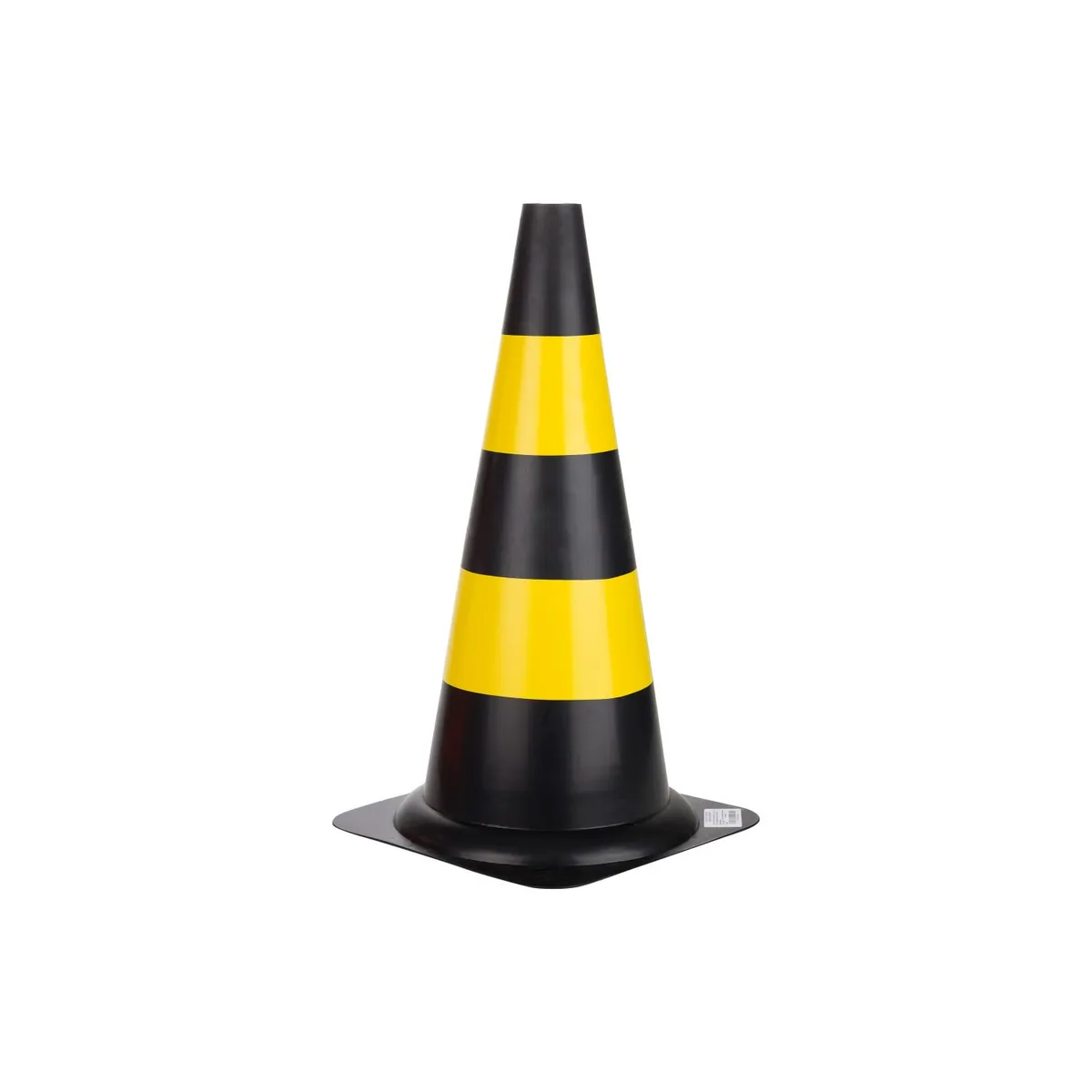 Cone Ps 50cm  Preto/amarelo Delta Plus, marca Delta Plus - Foto Principal