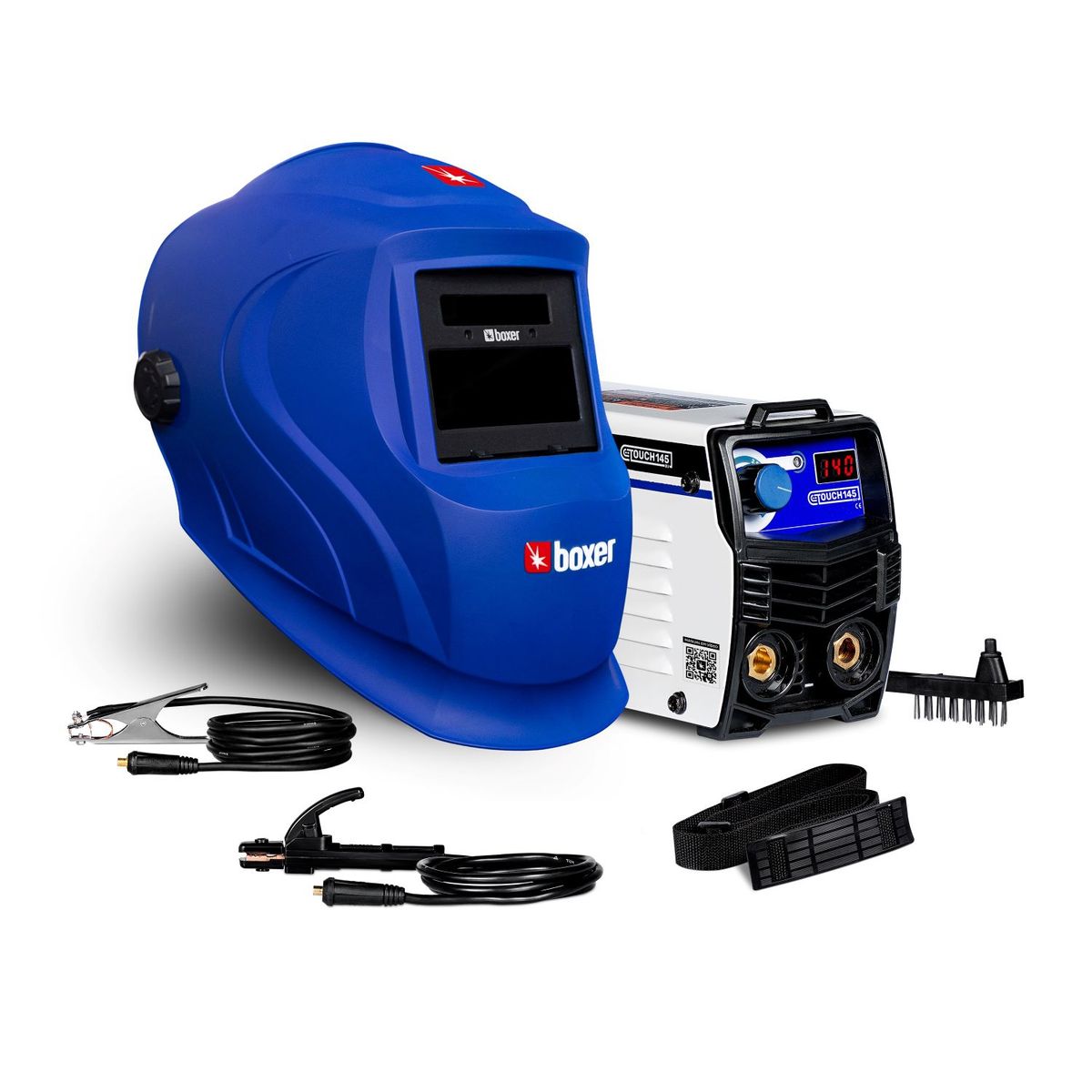 Kit - Inversora de Solda Touch 145 Biv  + Optiarc70 Boxer, marca Boxer - Foto Principal