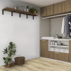 Revestimento Branco-35 Acetinado Retificado Interno/externo 35x71cm Caixa 2,50m² Delta