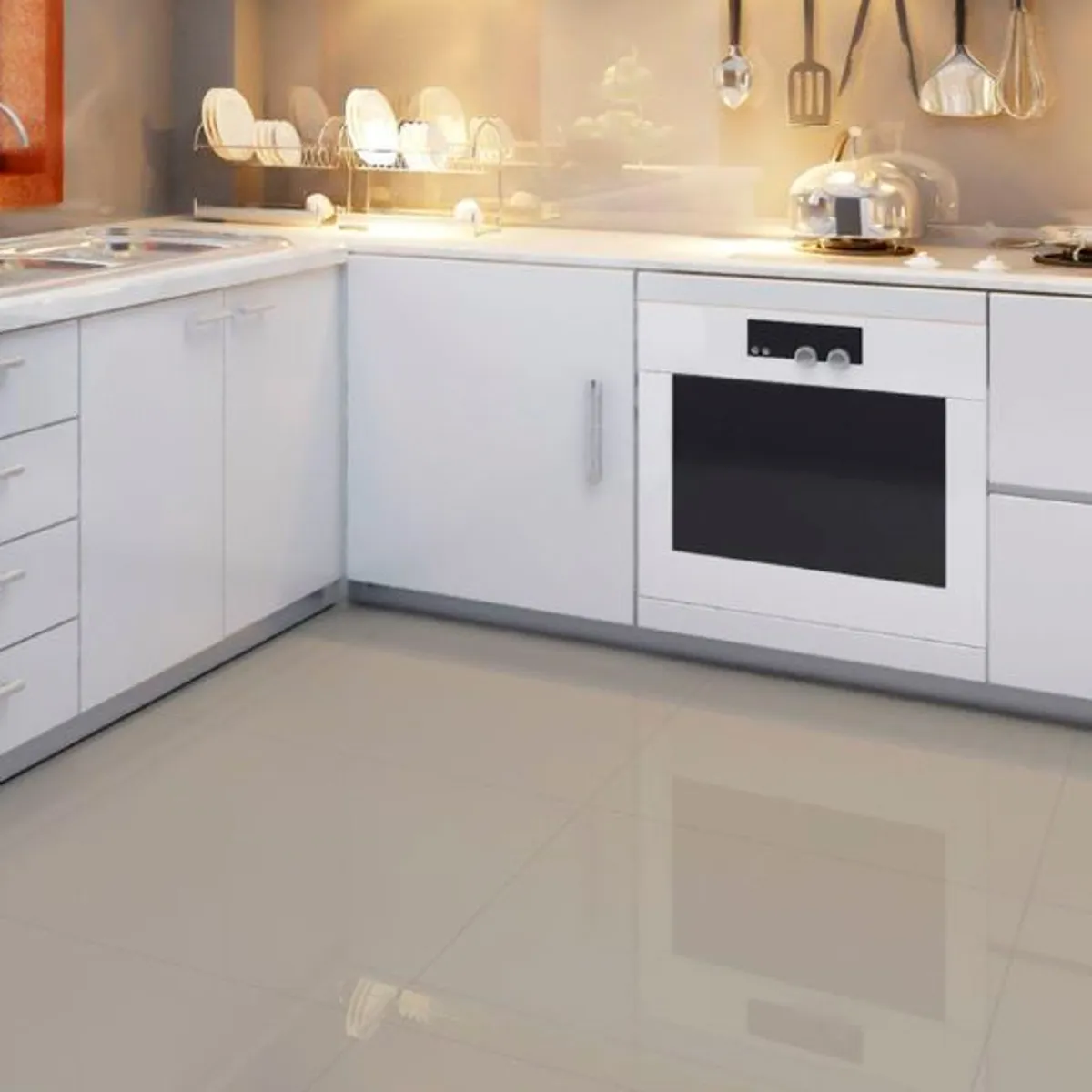 Porcelanato Duna-70 Polido Retificado Interno 70x70cm Caixa 2,44m² Delta, marca Delta Cerâmica - Foto Principal