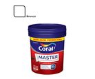 Tinta Acrilica Premium Coral Master,  Branco Fosco, 20L