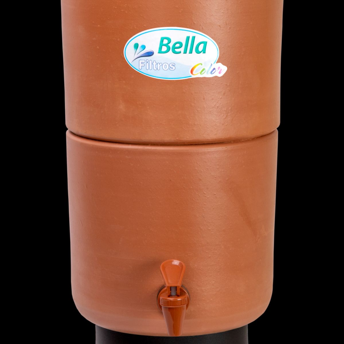 Filtro de Barro Bella Color 4l Preto Bella Filtro, marca Bella Filtros - Foto Principal