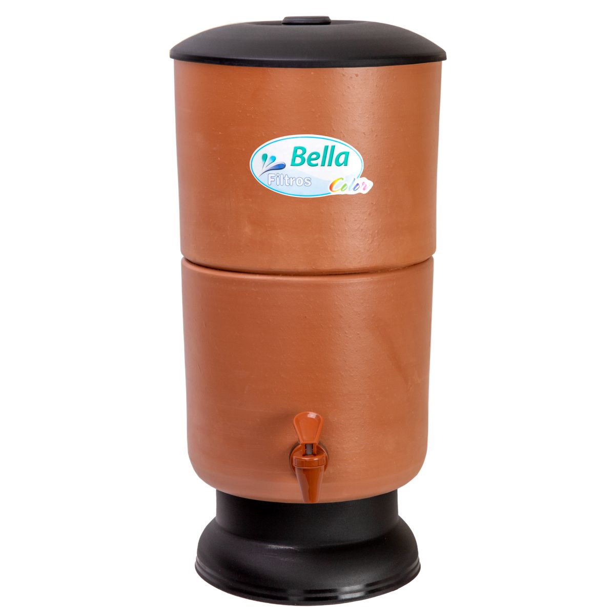 Filtro de Barro Bella Color 4l Preto Bella Filtro, marca Bella Filtros - Foto Principal