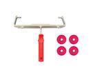 Suporte Duplo Versátil - ajustável para rolos de Pintura de 30cm a 46cm