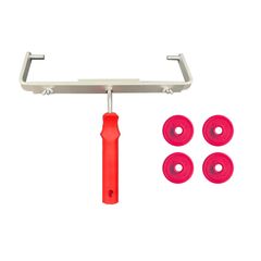 Suporte Duplo Versátil - ajustável para rolos de Pintura de 30cm a 46cm