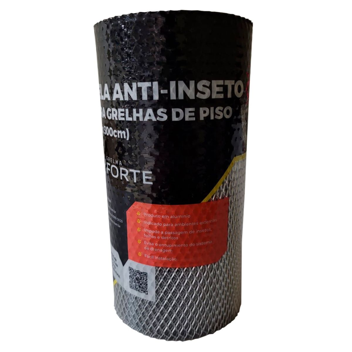 Tela Anti Inseto Al Grelhas 20cmx300cm, marca Calhaforte - Foto 2