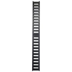 Grelha Veic Preta Aço 10cmx100cm