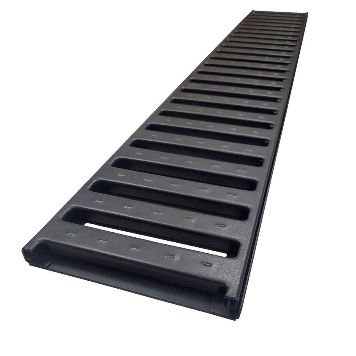 Grelha Veic Preta  Aço 15cmx100cm, marca Calhaforte - Foto 2