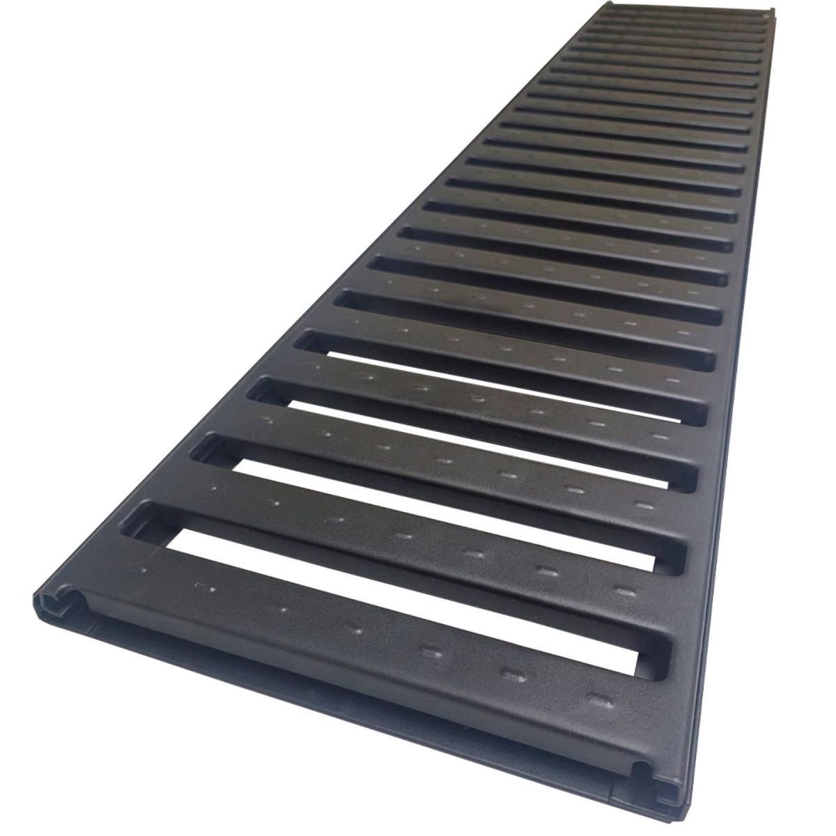 Grelha Veic Preta  Aço 20cmx100cm, marca Calhaforte - Foto 2