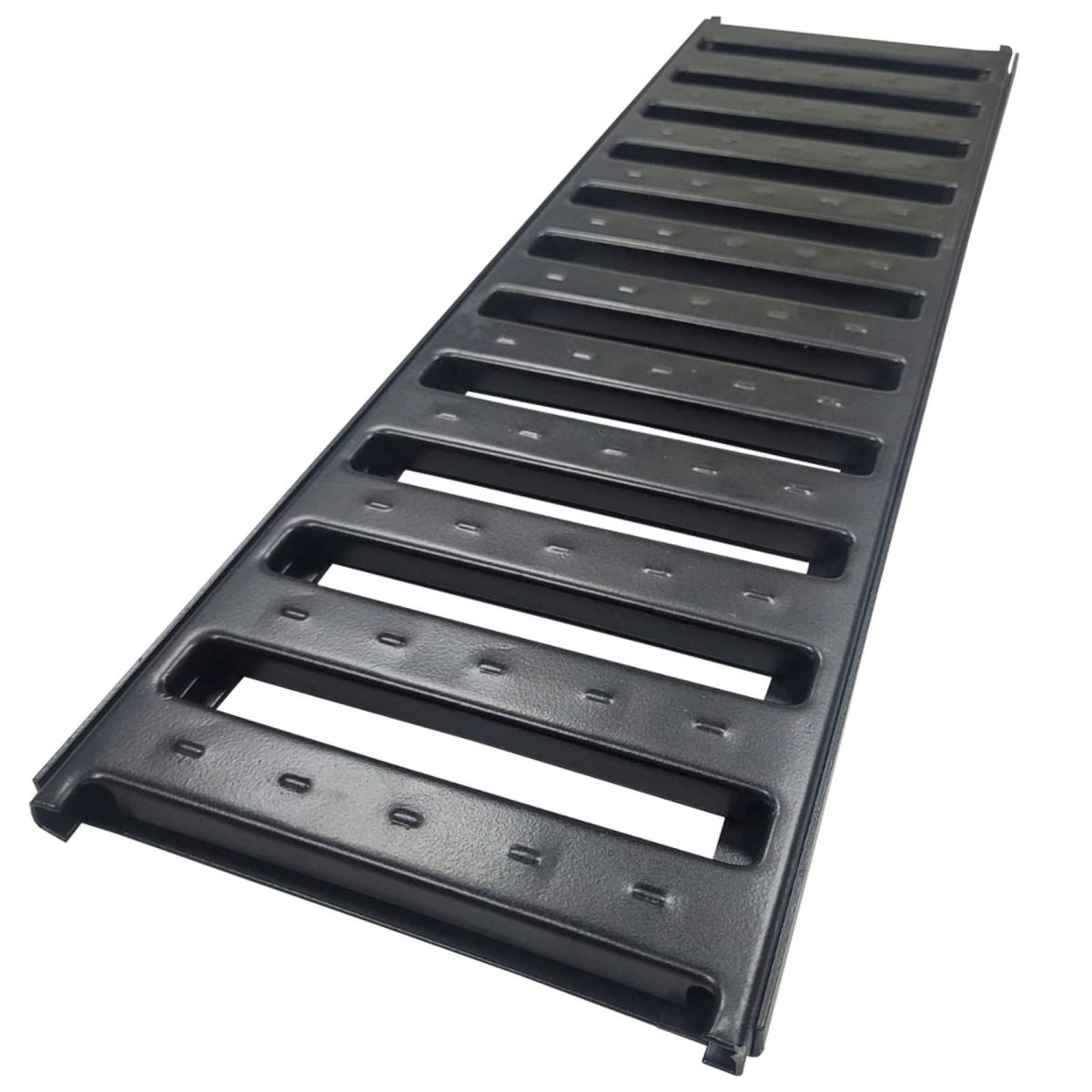 Grelha Veic Preta  Aço 15cmx50cm, marca Calhaforte - Foto 2
