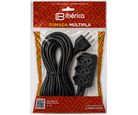 Extensao multipla Iberica  PP Plano 3x0,75 - 10 metros 10 A