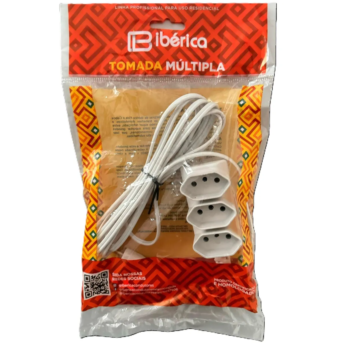 Extensao multipla Iberica  Paralelo 2x0,75 - 10 metros 10 A, marca Ibérica - Foto Principal