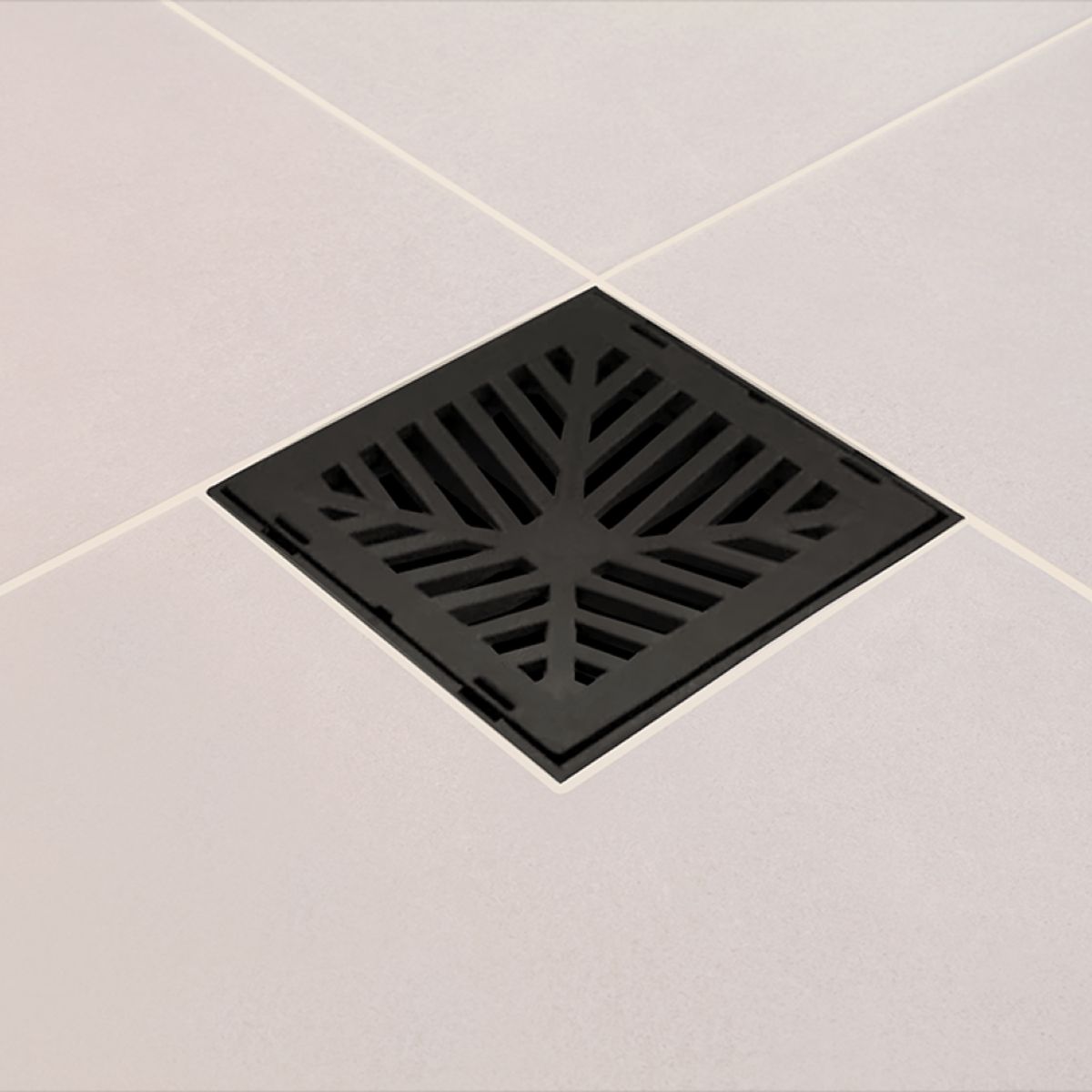 Cj de Grelha Quad Plastico 20x20 Preto Lgmais, marca  - Foto 2