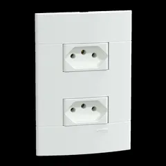 Conj 2 Tomadas 10a Lunare Up Br Fo Schneider