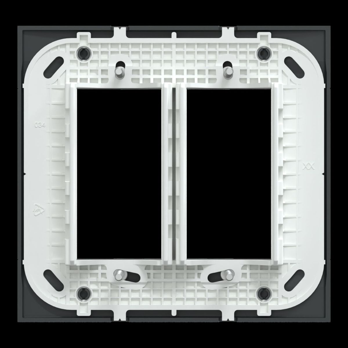 Pl com Suporte 4x4 6p Lunare Up Gr Fo Schneider, marca Schneider - Foto 2