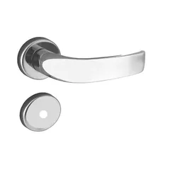 Fechadura Banheiro Home Roseta Cromada, 40mm