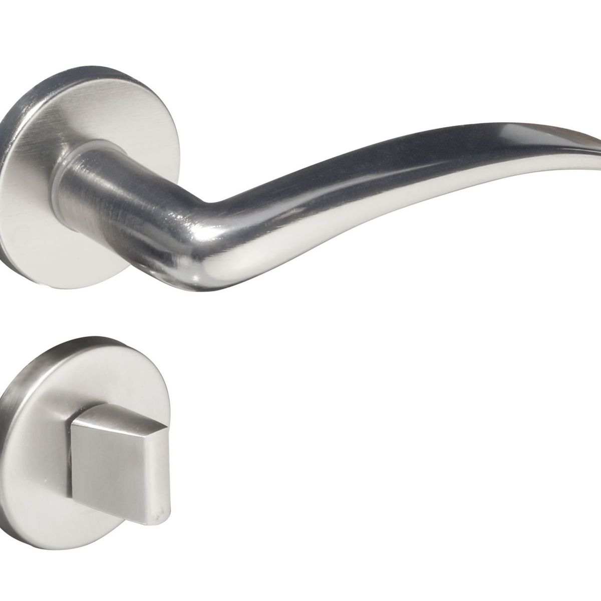 Fechadura 802 WC (Banheiro) Cromado Acetinado, marca Pado - Foto Principal